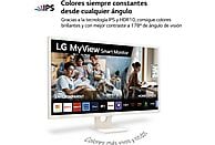 Monitor LG 32SR50F-W, 32”, Full HD IPS, HDR10, Smart Monitor con webOS23