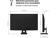 Monitor Smart LG 32SR50F-B, 32 pulgadas, Full HD, webOS 23, Negro