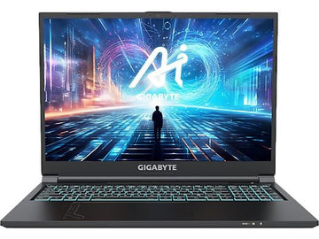Portátil gaming Gigabyte G6 KF-73ES894KD, 16" WUXGA 165 Hz, Intel® Core™ i7-13620H, 16 GB RAM, 1 TB SSD, GeForce RTX™ 4060, Sin sistema operativo