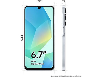 Samsung Galaxy A16 LTE (256 GB, 8 GB RAM), Pantalla Super AMOLED 6.7", Cámara Triple 50 MP, 5000 mAh, Gray