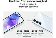 Samsung Galaxy A55, Negro Eclipse, 256 GB, 8 GB RAM, 6.6