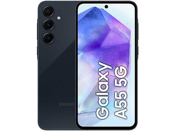 Samsung Galaxy A55, Negro Eclipse, 256 GB, 8 GB RAM, 6.6" OLED, 5G, Android