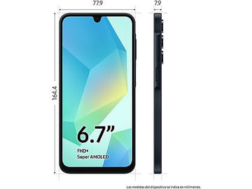 Samsung Galaxy A16, 256 GB, 8 GB RAM, Negro - Electrodomésticos Idea SL