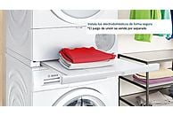 Secadora con bomba de calor Bosch Serie 4 WTR83200ES, 8 kg, A++, Blanco