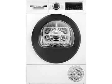 Secadora con bomba de calor Bosch Serie 6 (WQG245D0ES), 9 kg, A+++, Blanco