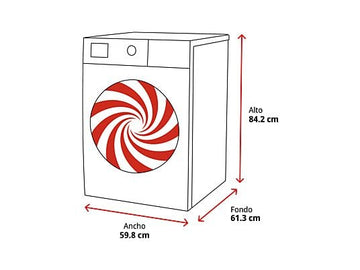 Secadora con bomba de calor Bosch Serie 6 (WQG245D0ES), 9 kg, A+++, Blanco