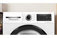 Secadora con bomba de calor Bosch Serie 6 (WQG245D0ES), 9 kg, A+++, Blanco