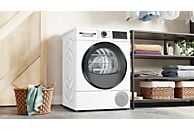 Secadora con bomba de calor Bosch Serie 6 (WQG245D0ES), 9 kg, A+++, Blanco