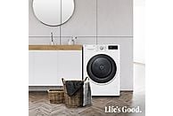 Secadora con bomba de calor LG RH90V5AV6N, 9 kg, A++, Blanco