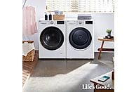 Secadora con bomba de calor LG RH90V5AV6N, 9 kg, A++, Blanco