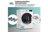 Secadora con bomba de calor LG RH90V5AV6N, 9 kg, A++, Blanco