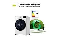 Secadora con bomba de calor LG RH90V9AV3N, 9 kg, A+++, Blanco