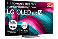TV OLED 65" LG OLED65C55LA, OLED evo 4K, α9 AI Processor 4K Gen8, Smart TV, Negro