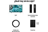 TV QLED Samsung TQ85Q7FAAUXXC, 85", QLED 4K, Smart TV Full AI, Q4 AI Processor, Negro