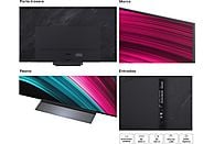 Televisor LG OLED evo C55 (OLED77C55LA), 77 pulgadas, 4K, 120Hz