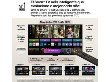Televisor LG QNED MiniLED 75QNED87A6B, 75