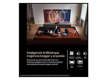Televisor Samsung OLED TQ48S93FAEXXC, 48 pulgadas, 4K, 100Hz, Smart TV Full IA