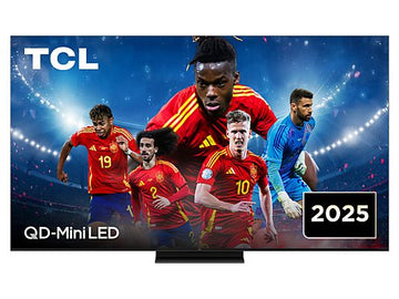 Televisor TCL QD-Mini LED 55C7K, 55 pulgadas, 4K, 144Hz, Google TV