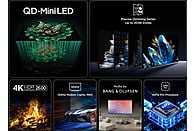 Televisor TCL QD-Mini LED 65C7K, 65 pulgadas, 4K, 144Hz, Google TV