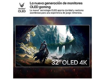 Monitor gaming LG UltraGear™ 32GX870A-B, 32.5", UHD 4K, OLED, 240 Hz, 0.03 ms, Altura ajustable, Morado grisáceo