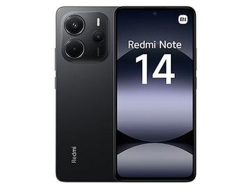 Xiaomi Redmi Note 14 (256 GB, 8 GB RAM), 6.67" AMOLED FHD+, Cámara 108 MP, Negro Medianoche