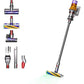 Aspiradora sin cable Dyson V12 Detect Slim Absolute, 150 AW, 2.2 kg, Plata