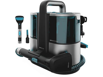 Limpiador de tapicerías Cecotec Conga 4000 Carpet&Spot Clean XL, 400W, Negro