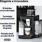 Cafetera Automática De'Longhi Rivelia EXAM440.55.B, 19 Bares, Negra