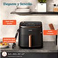 Freidora de aire Cosori Turbo Blaze Chef Edition, 6 L, 1725W, Negro