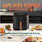 Freidora de aire Cosori Turbo Blaze Chef Edition, 6 L, 1725W, Negro