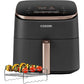Freidora de aire Cosori Turbo Blaze Chef Edition, 6 L, 1725W, Negro