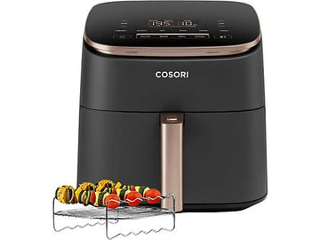Freidora de aire Cosori Turbo Blaze Chef Edition, 6 L, 1725W, Negro