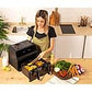 Freidora de aire Cecotec Cecofry Advance 9000 Window, 9 L, 2200W, Negro