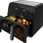Freidora de aire Cecotec Cecofry Advance 9000 Window, 9 L, 2200W, Negro