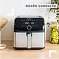 Freidora de aire Moulinex Easy Fry Mega EZ855D, 7.5 L, 8 programas, Inox