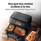 Freidora de aire Cecotec Cecofry&Grill Duoheat 10000, 10 L, 2800W, Negro