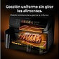 Freidora de aire Cecotec Cecofry&Grill Duoheat 10000, 10 L, 2800W, Negro