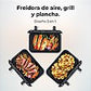 Freidora de aire Cecotec Cecofry&Grill Duoheat 10000, 10 L, 2800W, Negro