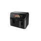Freidora de aire Cecotec Cecofry&Grill Duoheat 10000, 10 L, 2800W, Negro