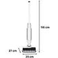Fregona Eléctrica sin Cable Rowenta X-Clean 10, Aspira y Friega, Blanco