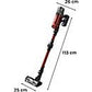 Aspiradora sin cable Rowenta X-Force Flex 13.60 Animal Care, 150 AW, Roja