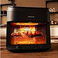 Freidora de aire Cecotec Cecofry&Grill Smokin’ 8500, 8.5 L, 2200W, Negro