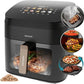 Freidora de aire Cecotec Cecofry&Grill Smokin’ 8500, 8.5 L, 2200W, Negro