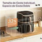Freidora de aire Cosori Turbo Tower Pro Smart™ Chef Edition, 10.8 L, 2630W, Negro