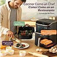 Freidora de aire Cosori Turbo Tower Pro Smart™ Chef Edition, 10.8 L, 2630W, Negro