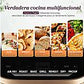 Freidora de aire Cosori Turbo Tower Pro Smart™ Chef Edition, 10.8 L, 2630W, Negro