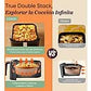 Freidora de aire Cosori Turbo Tower Pro Smart™ Chef Edition, 10.8 L, 2630W, Negro
