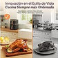 Freidora de aire Cosori Turbo Tower Pro Smart™ Chef Edition, 10.8 L, 2630W, Negro