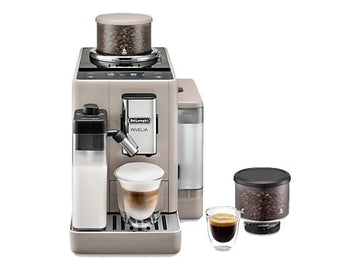 Cafetera Automática De'Longhi Rivelia EXAM440.55.BG, 19 Bares, Beige