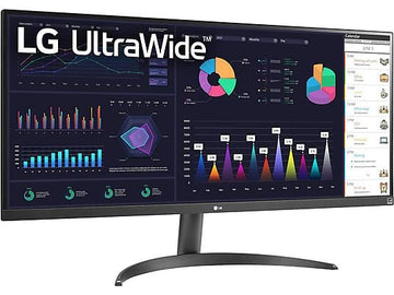 Monitor gaming LG 34WQ500-B, 34", UltraWide Full HD (2560 × 1080), IPS, 5 ms, 100 Hz, FreeSync, HDR10, Negro